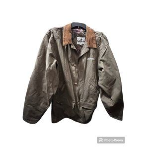 California Outerwear Barn Field Jacket Embroiderd A C Delco  Mens sz M Vintage
